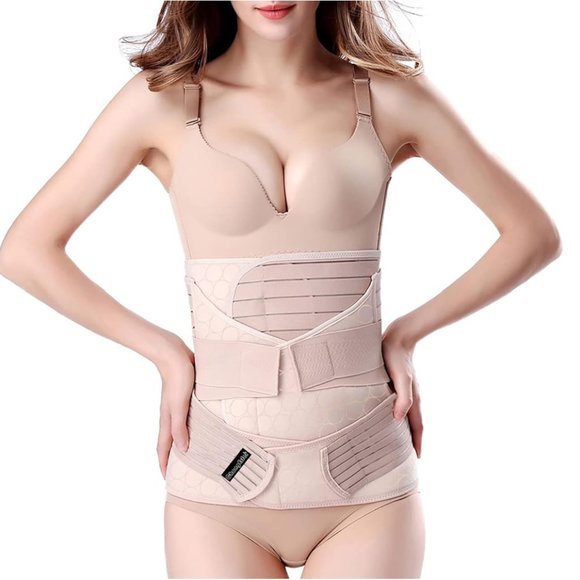 3-in-1 Postpartum Belly Wrap One Size - Picture 1 of 3